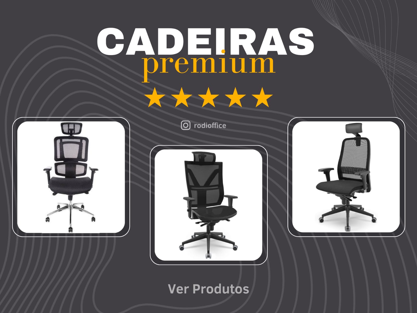 Cadeiras - Office Premium