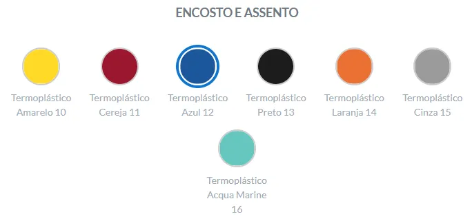 Longarina Ergoplax 3 Lugares - Assento Estofado