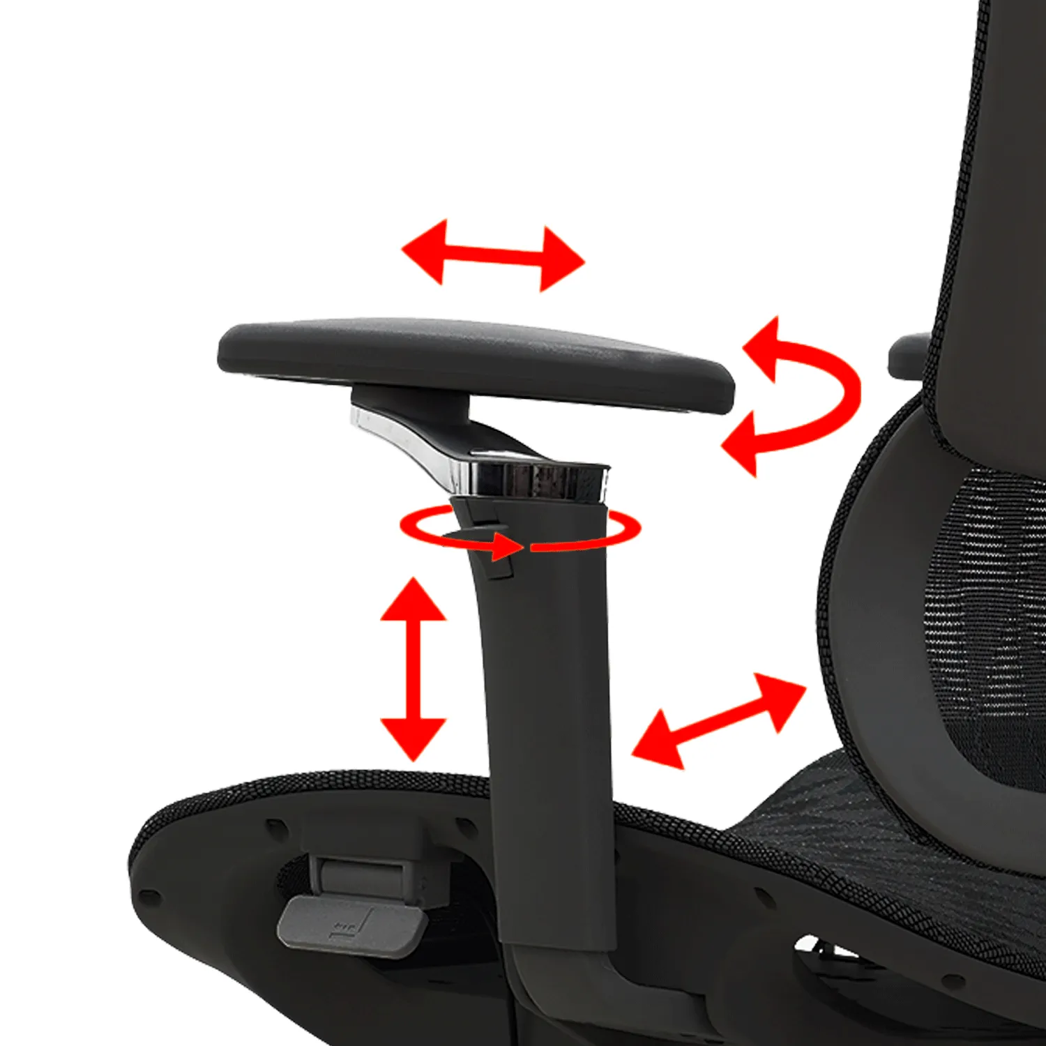 Cadeira de Escritório Bee-X Presidente Preta