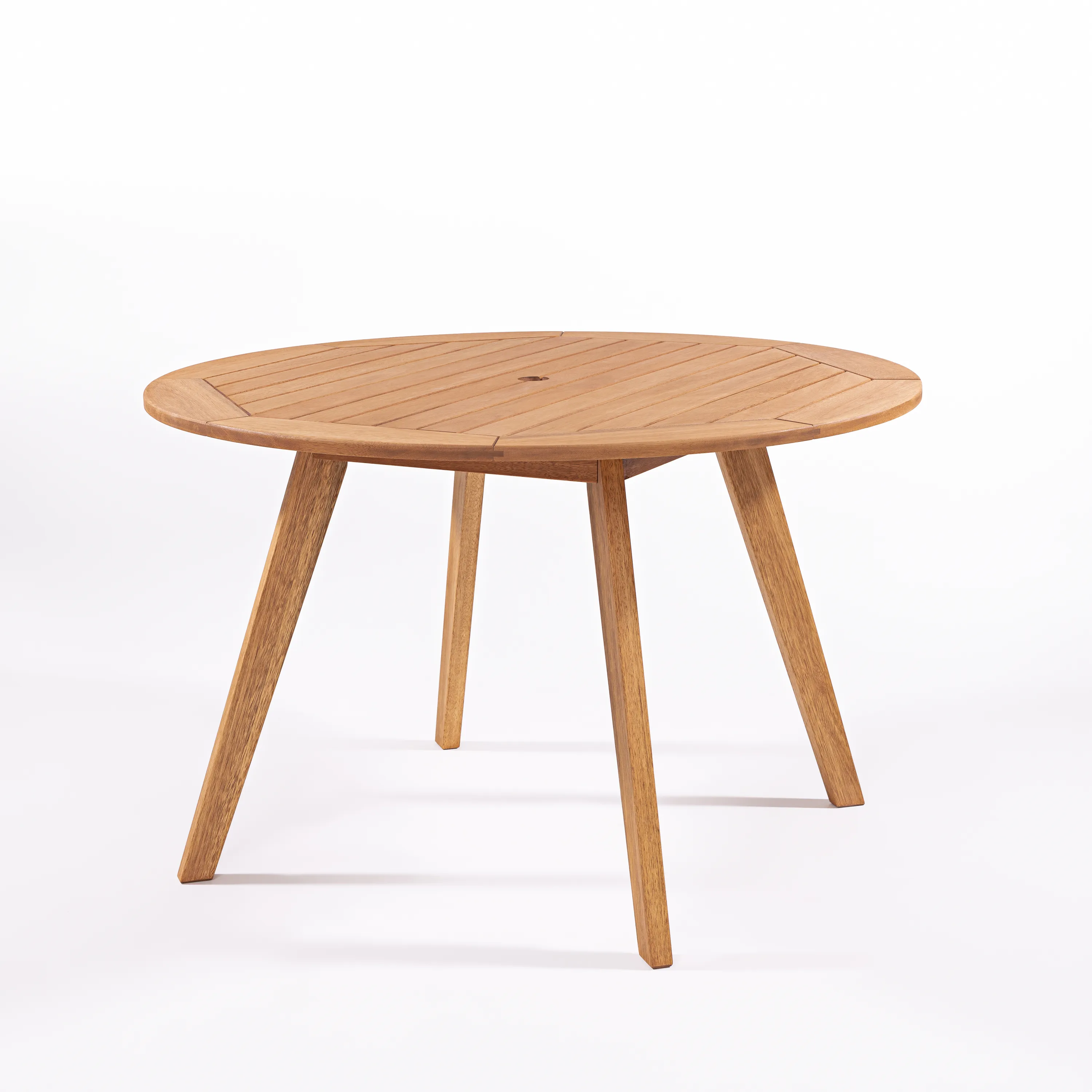 Mesa Jantar Redonda Tambaú Stain Jatobá 120cm