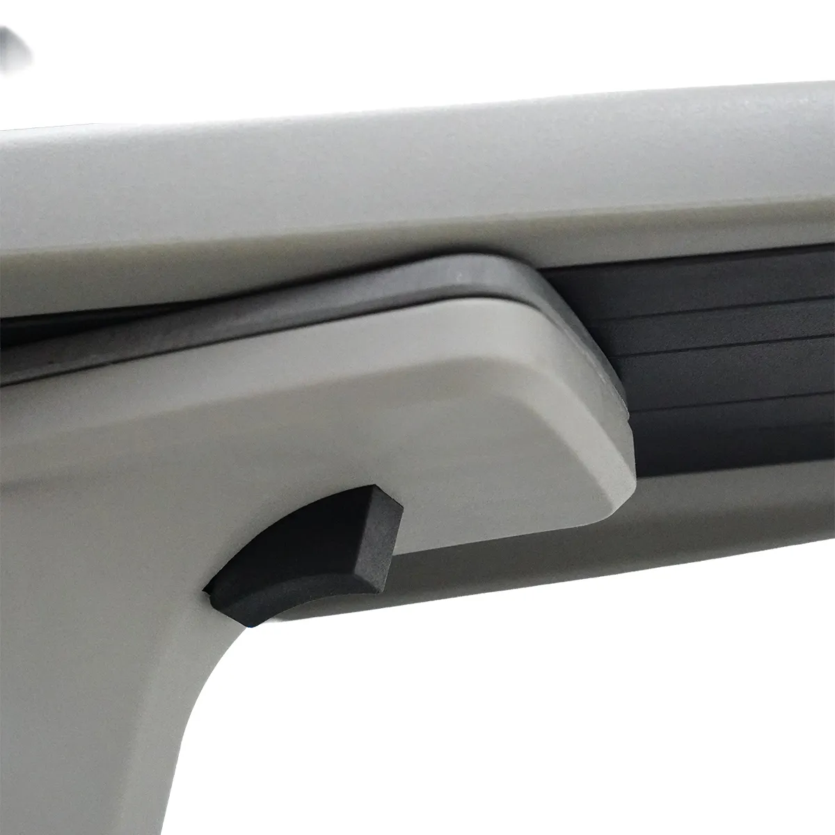 Cadeira Escritório Lombar Presidente 4D Cinza