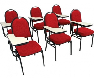  Cadeira Auditório | Accor 7100 - Prancheta removível