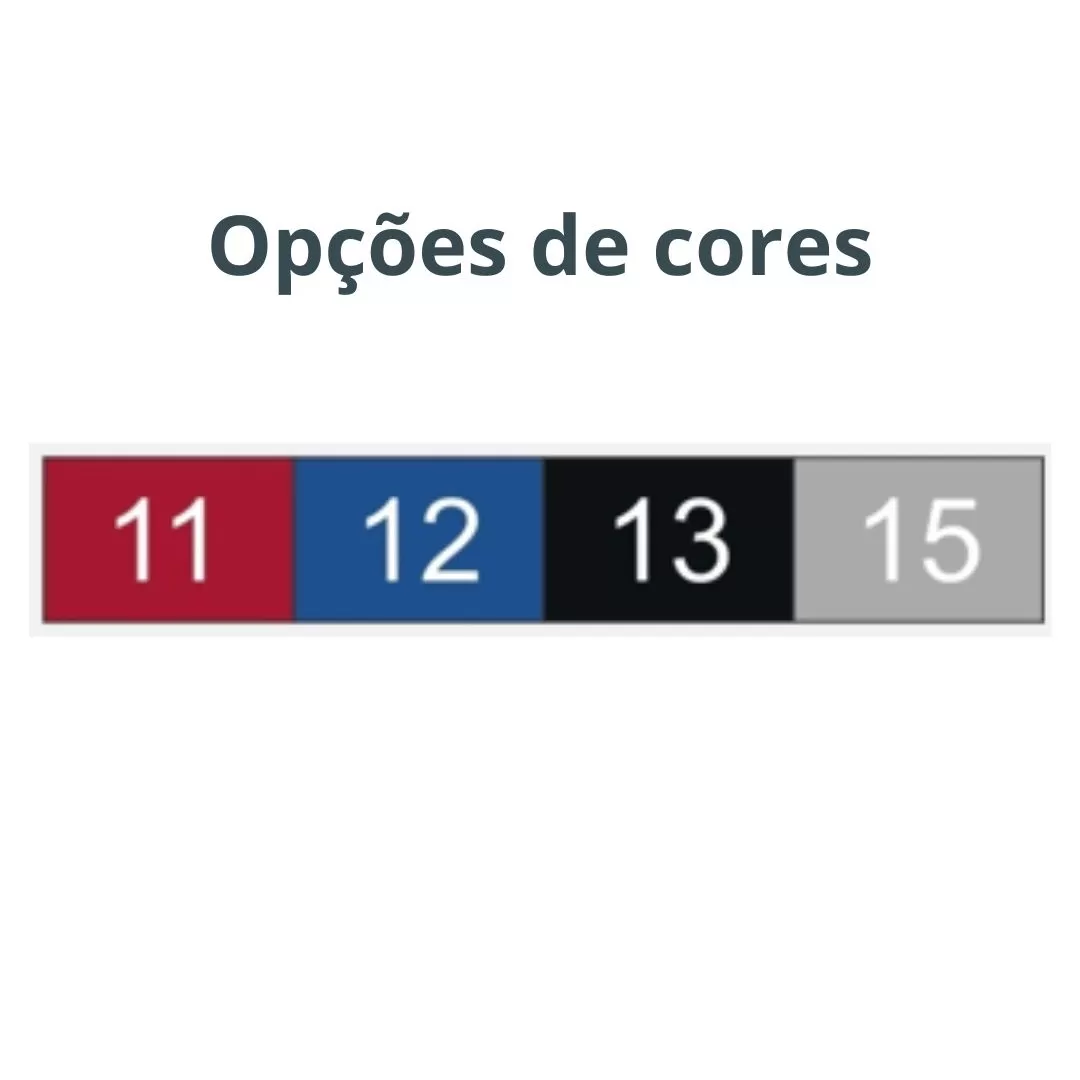 Cadeira Ergoplax Slim Fixa - Assento Estofado - Cores