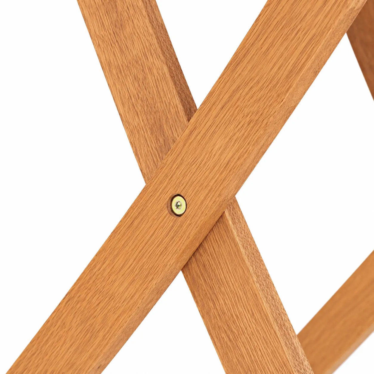 Mesa Madeira Quadrada Dobrável Ø 80 Cm - Stain Jatobá