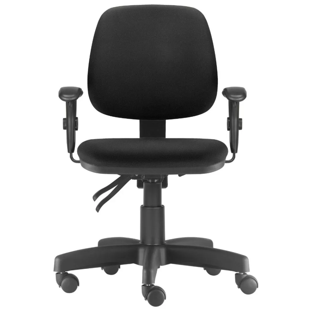 Cadeira Escritório Ergonômica JOB Média - Mecanismo Evolution -ABNT 13962 - NR-17