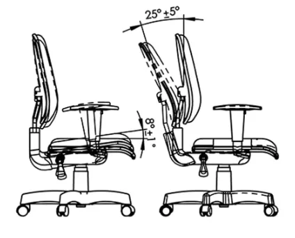 Cadeira internauta Ergonômica - Back System Evolution - NR17