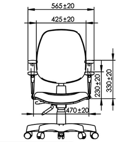 Cadeira internauta Ergonômica - Back System Evolution - NR17