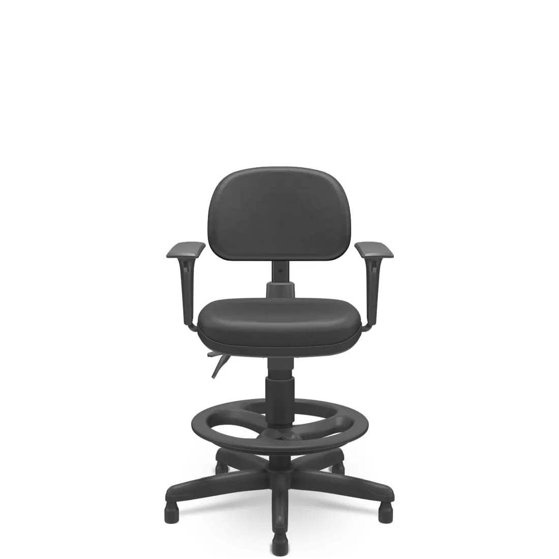 Cadeira Caixa Operativa Plus Secretária Ergonômica - Backplax - NR 17