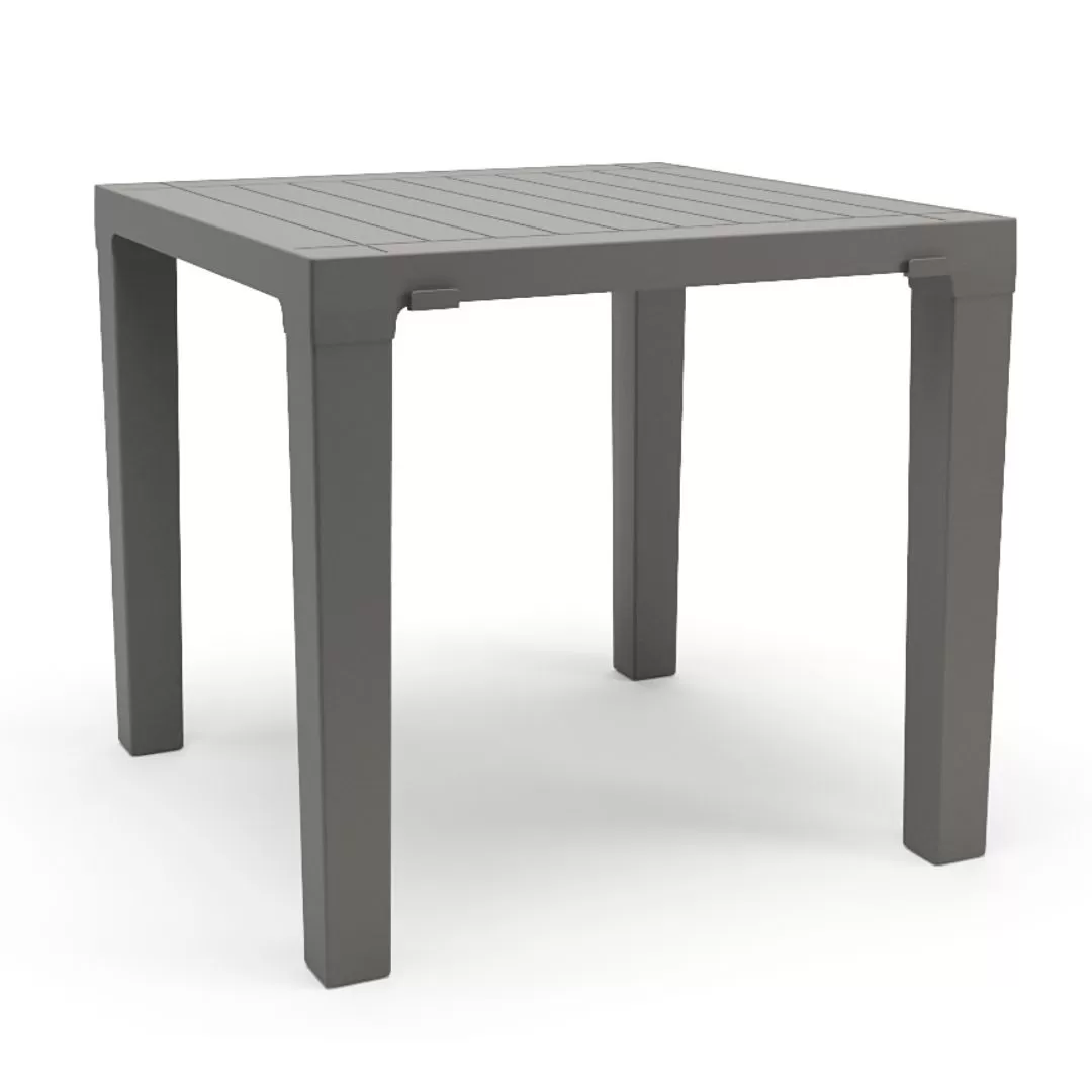 Mesa Quadrada 0,80 x 0,80 Polipropileno - Basalto Mesa Quadrada 0,80 x 0,80 Polipropileno - Basalto