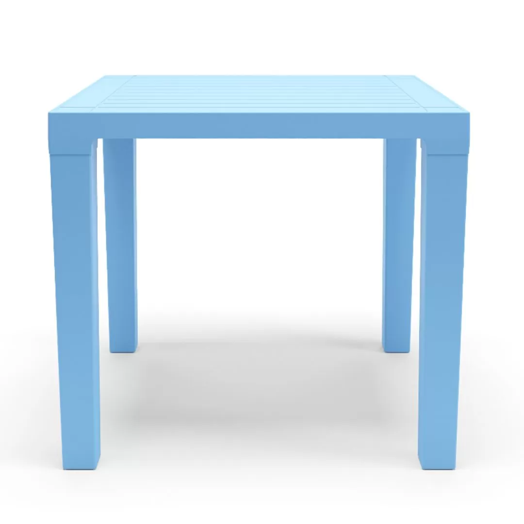 Mesa Quadrada 0,80 x 0,80 Polipropileno - Azul Celeste Mesa Quadrada 0,80 x 0,80 Polipropileno - Azul Celeste