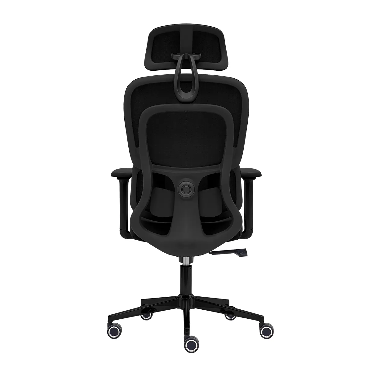 Cadeira Escritório Lombar 4D Preta