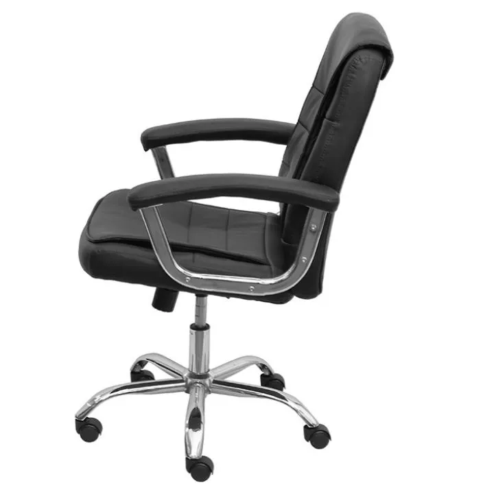 Cadeira Ideale Diretor Giratória PU com Relax – Cromada