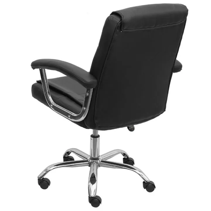 Cadeira Ideale Diretor Giratória PU com Relax – Cromada