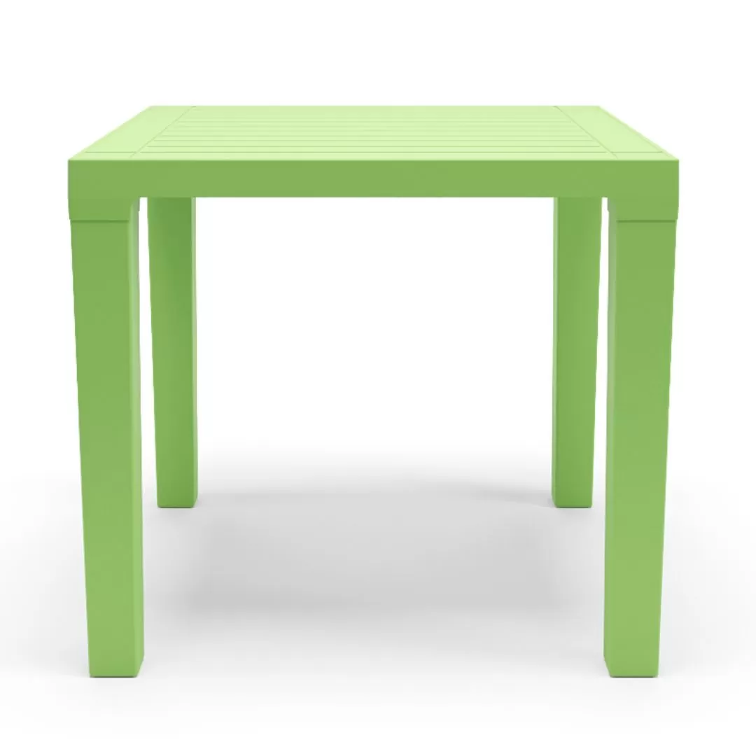 Mesa Quadrada 0,80 x 0,80 Polipropileno - Verde Mesa Quadrada 0,80 x 0,80 Polipropileno - Verde