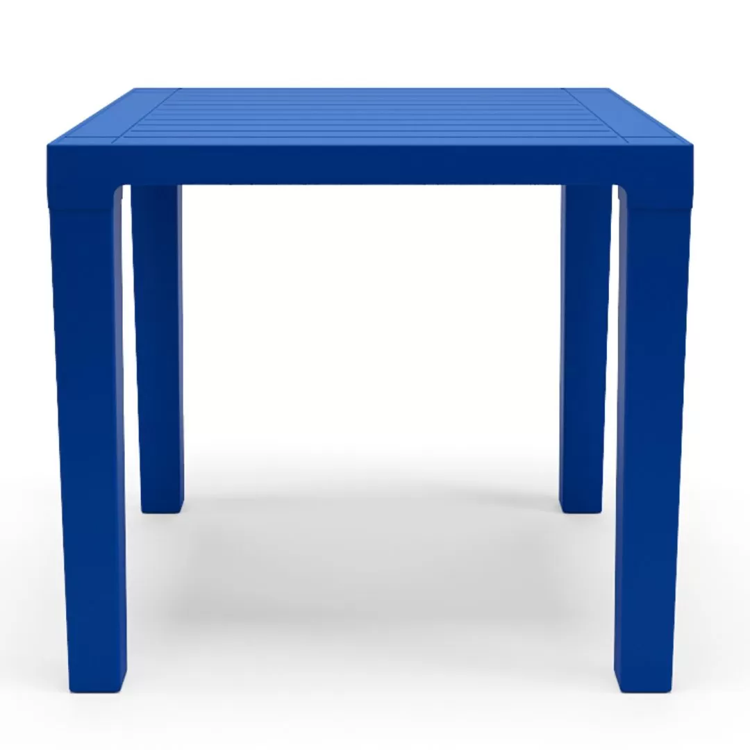 Mesa Quadrada 0,80 x 0,80 Polipropileno - Azul Mesa Quadrada 0,80 x 0,80 Polipropileno - Azul