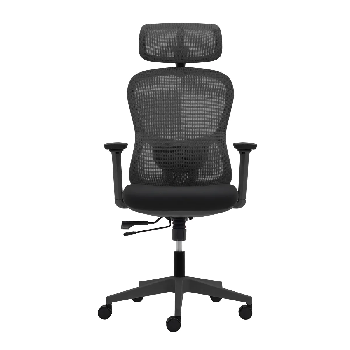 Cadeira Escritório Presidente ErgoDynamic Mesh 3D - Preta | Suporta 150kg - NR17