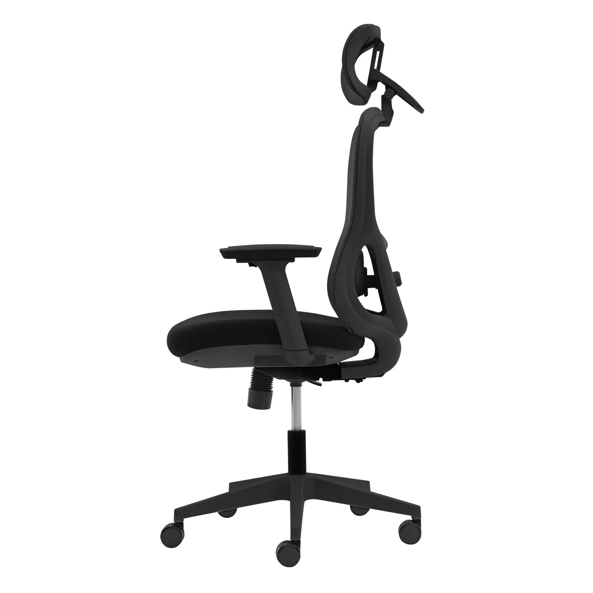 Cadeira Escritório Presidente ErgoDynamic Mesh 3D - Preta | Suporta 150kg - NR17