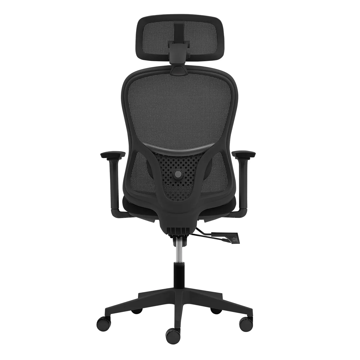 Cadeira Escritório Presidente ErgoDynamic Mesh 3D - Preta | Suporta 150kg - NR17