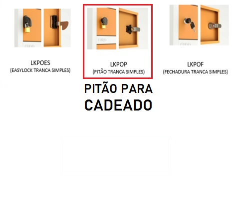 Locker Porta Objetos - 20 Portas | Easylock, Cores Diversas
