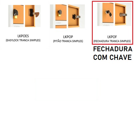 Locker Porta Objetos - 10 Portas | Fechadura, Porta Cor Cinza Cristal