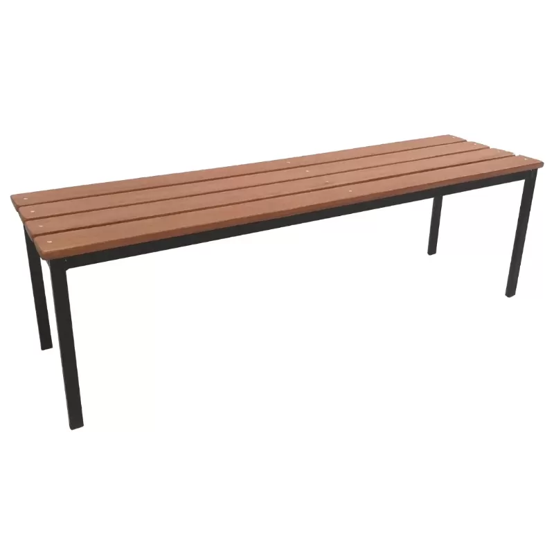 Banco Para Vestiário Slim 1,50 X 0,40 - 4 Ripas - Madeira Natural