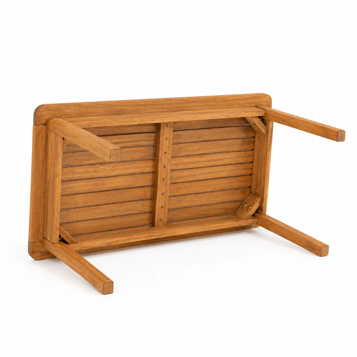 Mesa de Centro Recanto 1,00x0,53cm em Madeira Eucalipto – Stain Jatobá
