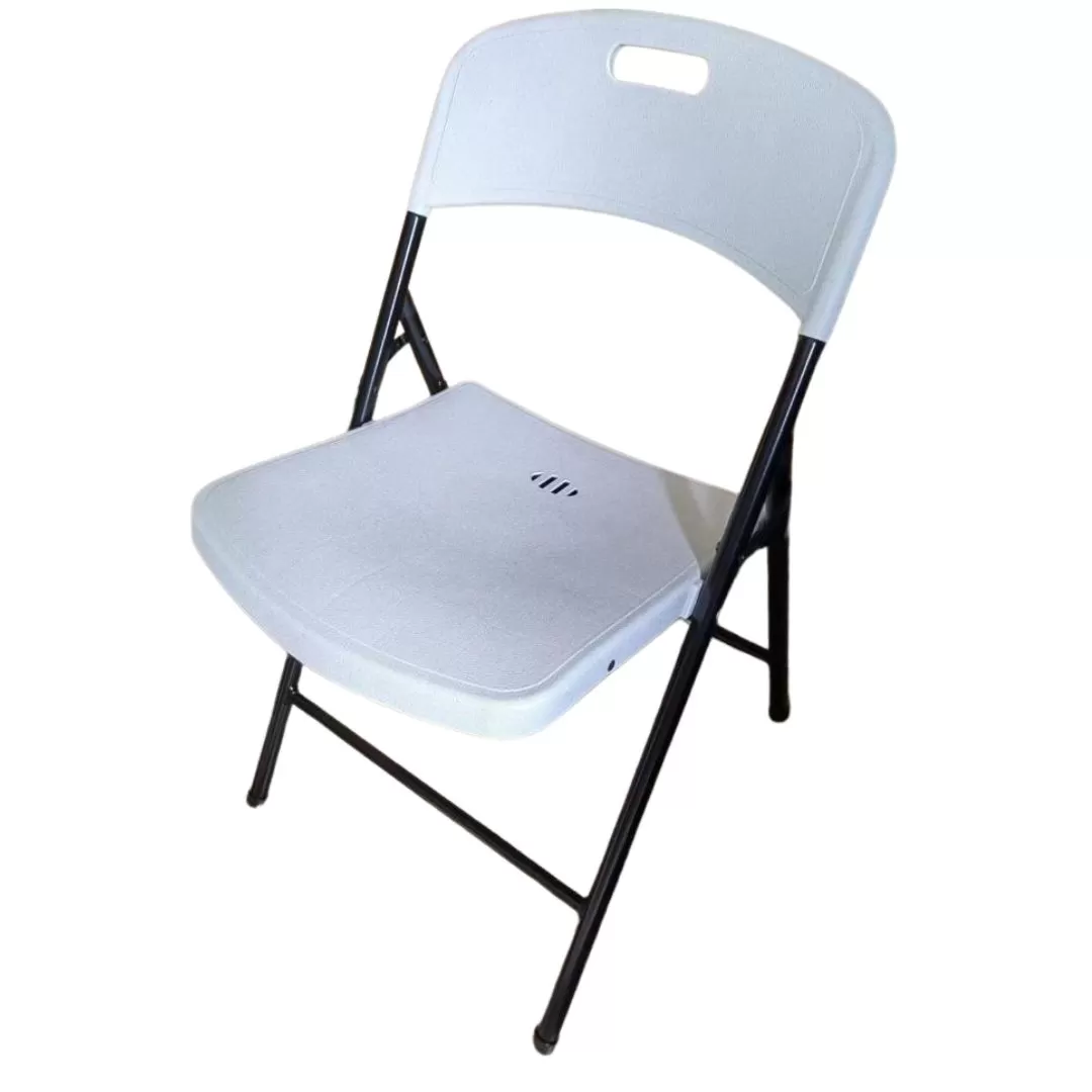 Conjunto para Refeitório Dobrável Polietileno - Mesa + 8 Cadeiras