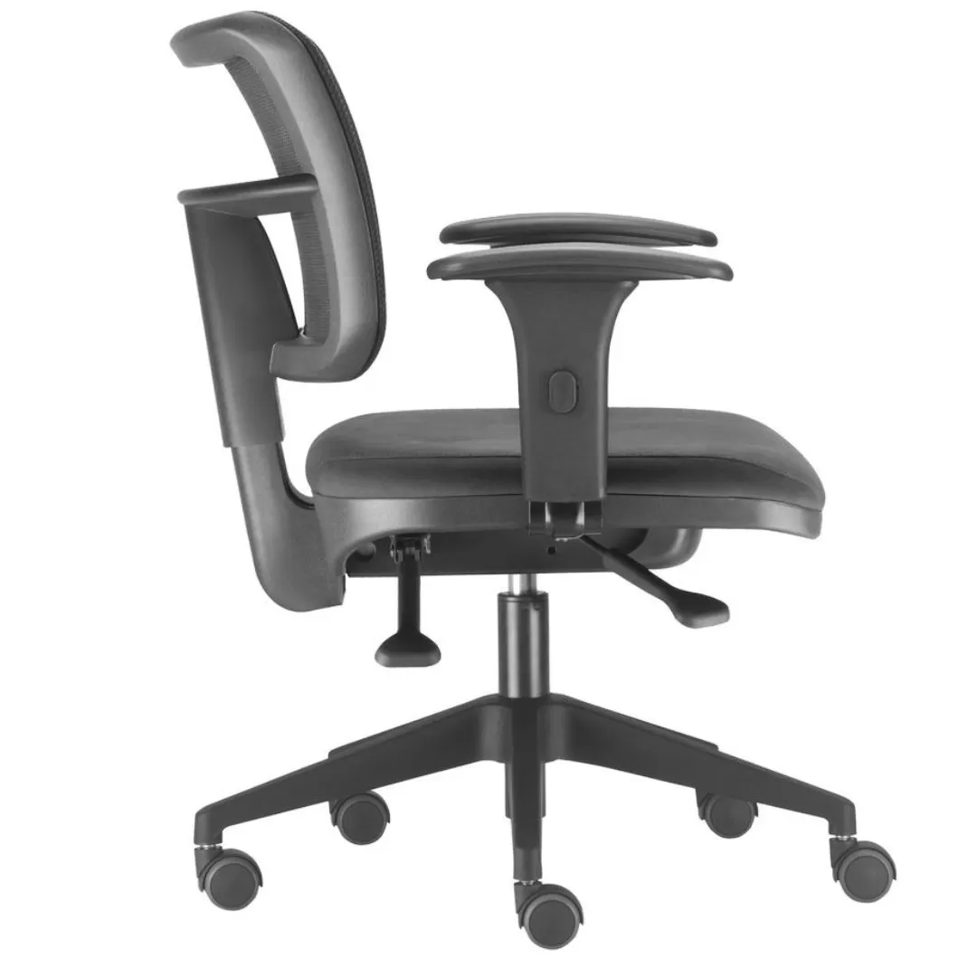 Cadeira Ergonômica ZIP FK Executiva Back System NR17 - Encosto Tela Preta