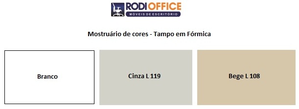 Mesa de Refeitório para 4 Lugares 1,20 x 0,75 - MDP 18 mm - Estrutura 4 Pés
