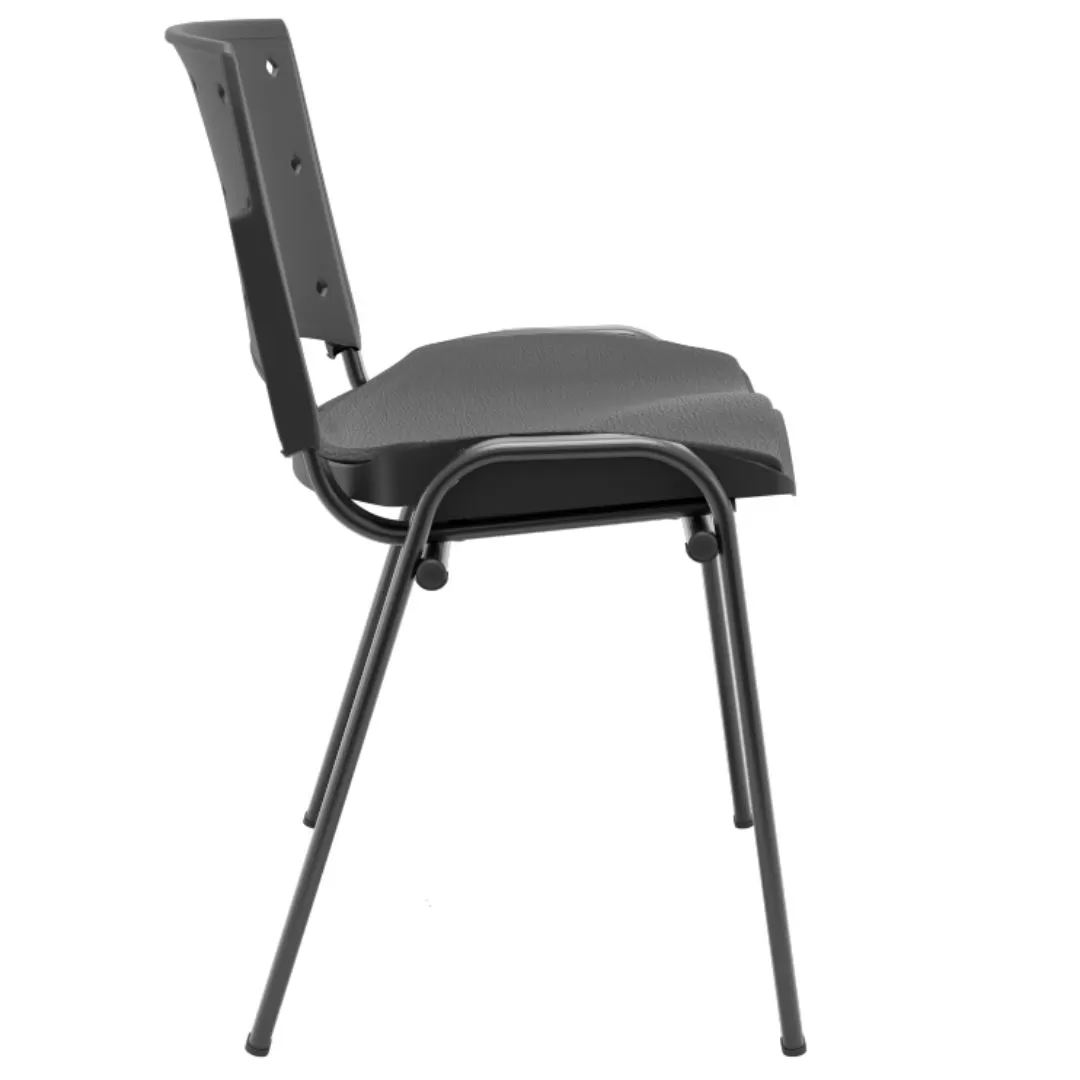 Cadeira Auditório Ergoplax Fixa Empilhável - Assento Estofado