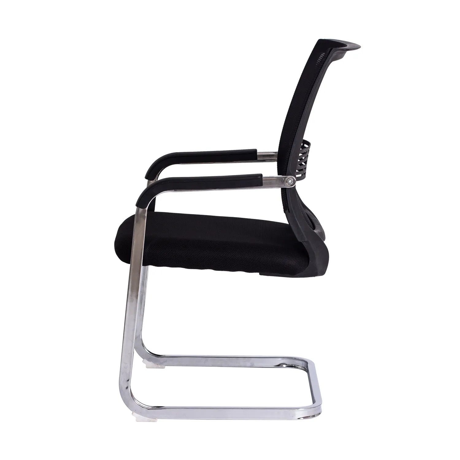 Cadeira Mesh Premium Cromada - Atendimento - Sala de Espera - Reunião