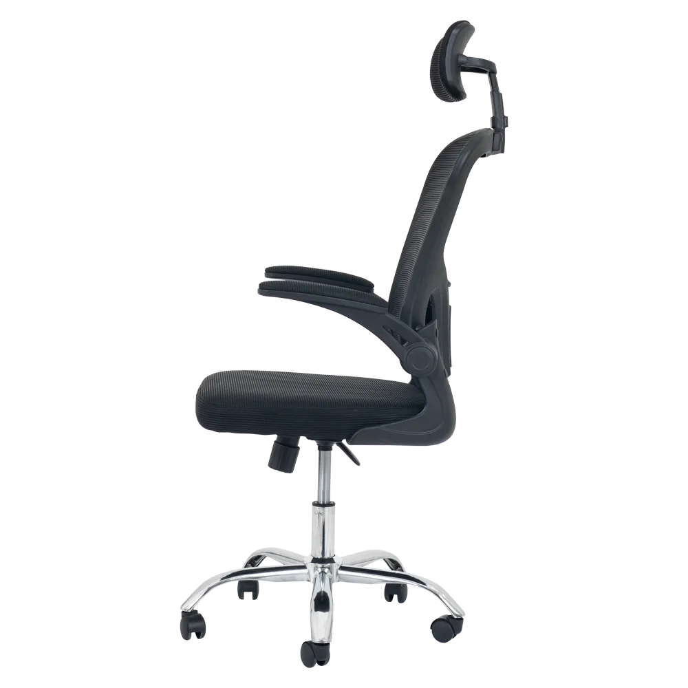 Cadeira Escritório Basic Mesh Presidente - Preta