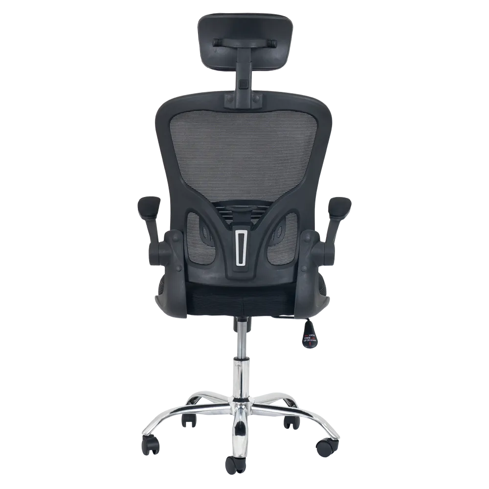 Cadeira Escritório Basic Mesh Presidente - Preta