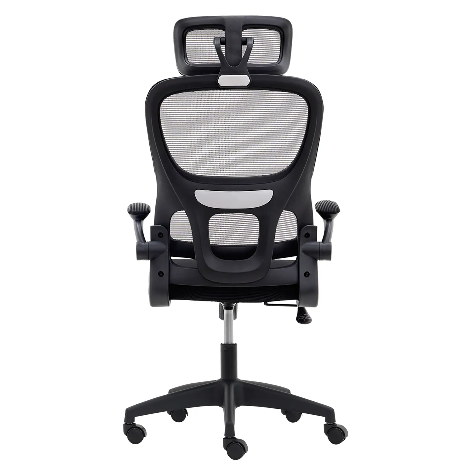 Cadeira Presidente Best Pro Mesh – Braços Rebatíveis e Apoio Lombar