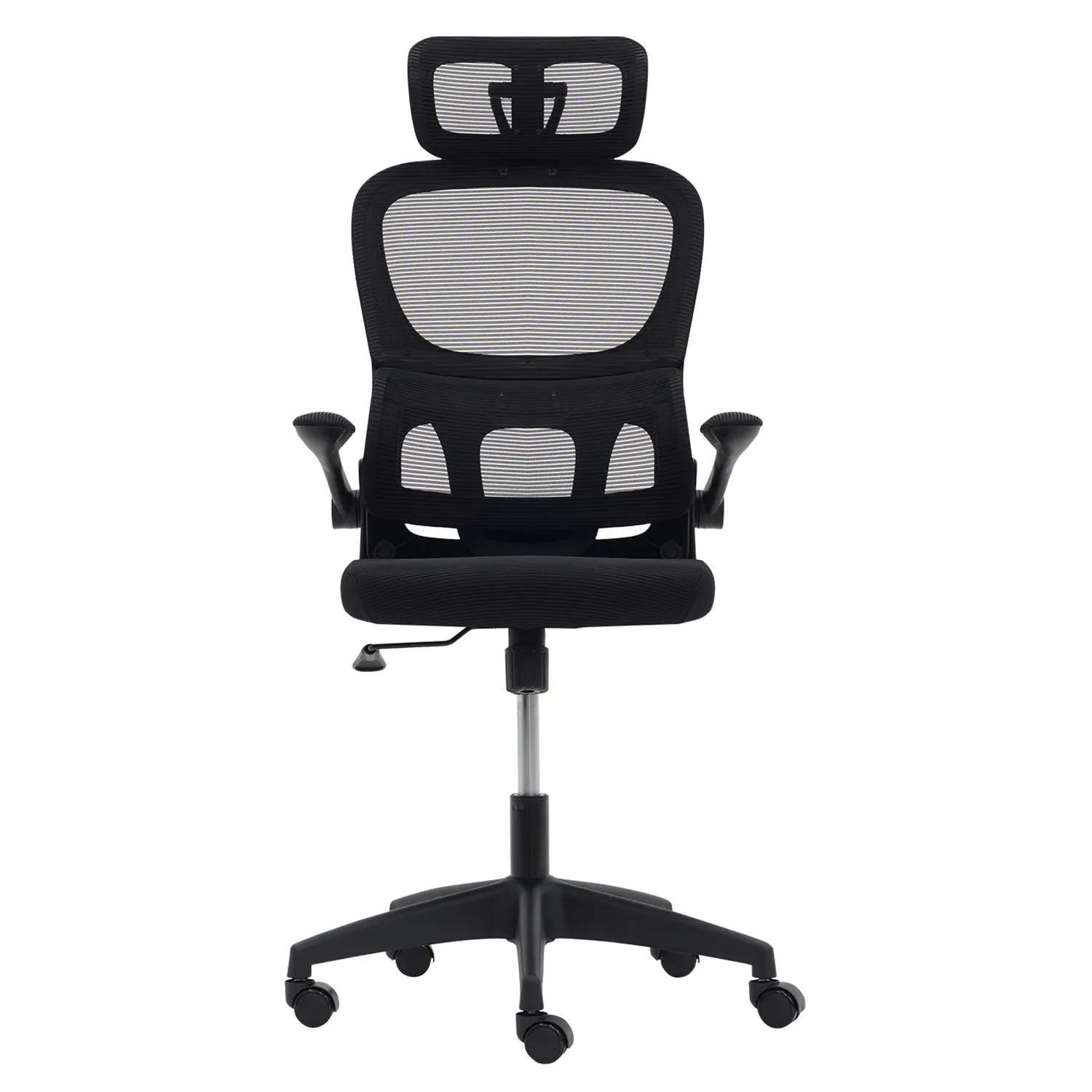 Cadeira Presidente Best Pro Mesh – Braços Rebatíveis e Apoio Lombar