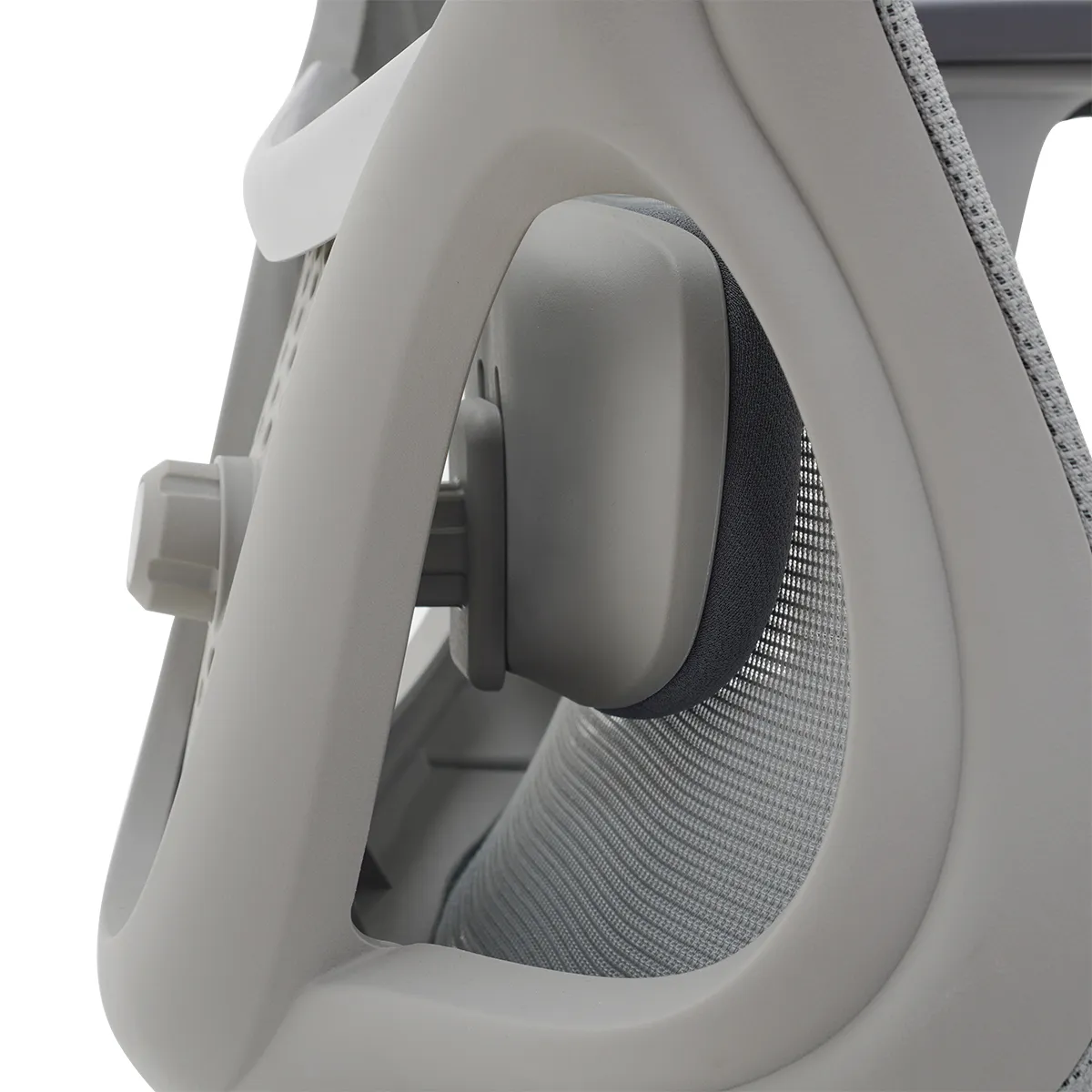 Cadeira Escritório Presidente ErgoDynamic Mesh 3D - Cinza | Suporta 150kg - NR17