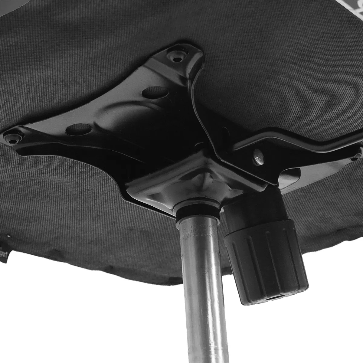 Cadeira Presidente Best Pro Mesh Cinza – Braços Rebatíveis e Apoio Lombar