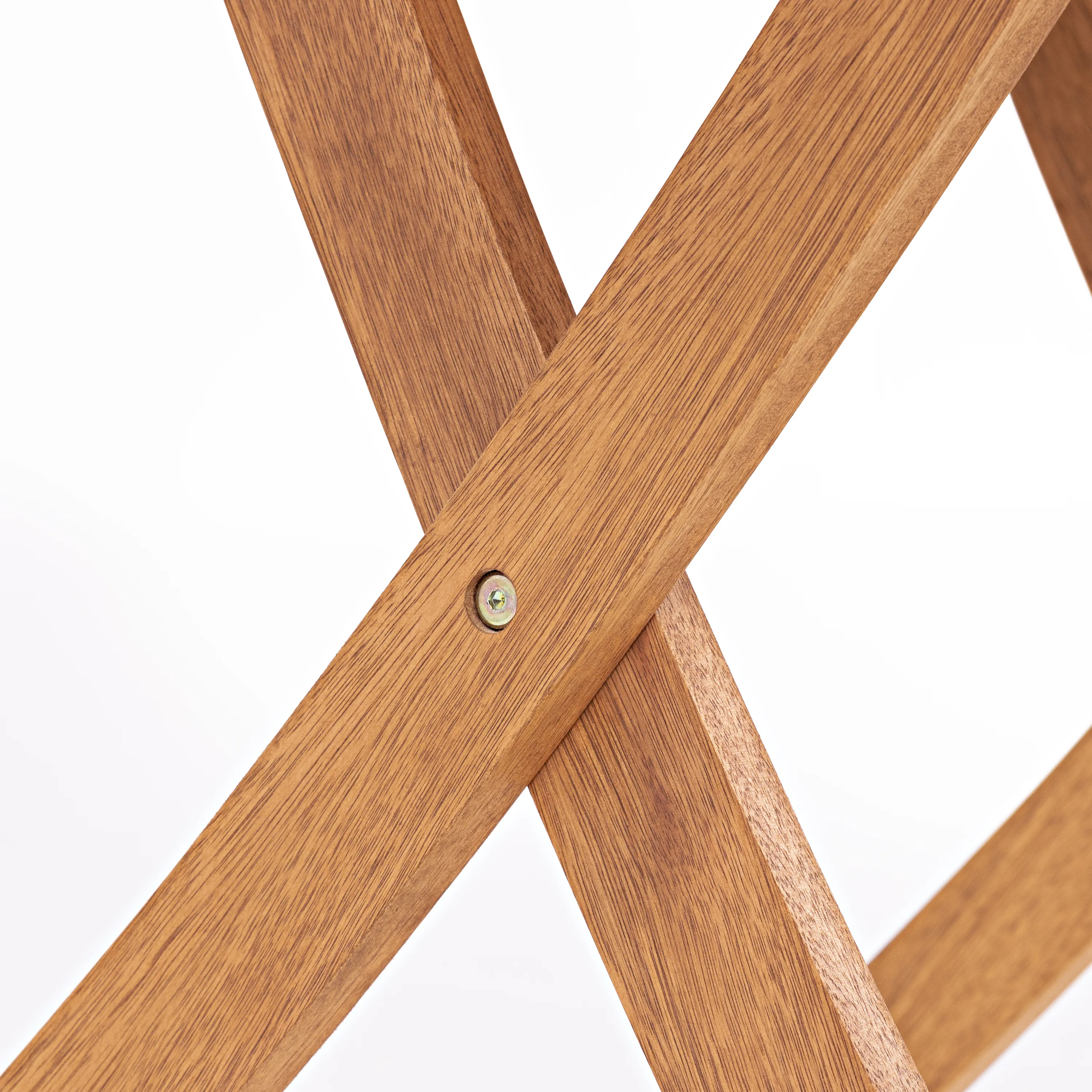 Mesa Madeira Quadrada Dobrável Ø 90 Cm - Stain Jatobá