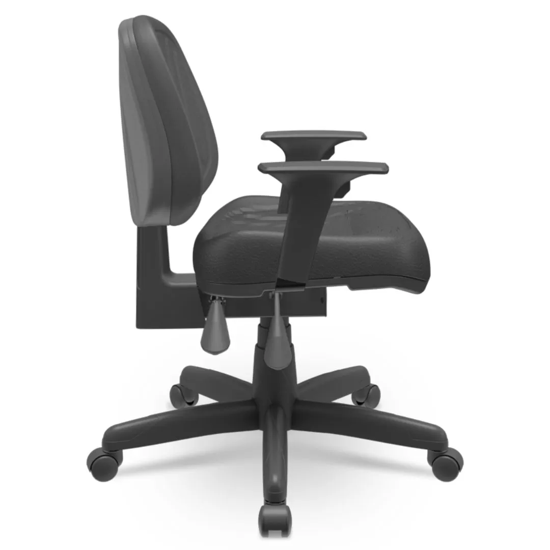 Cadeira Premium Executiva Ergonômica - Backplax + Braço Regulável - ABNT 13962 / NR-17