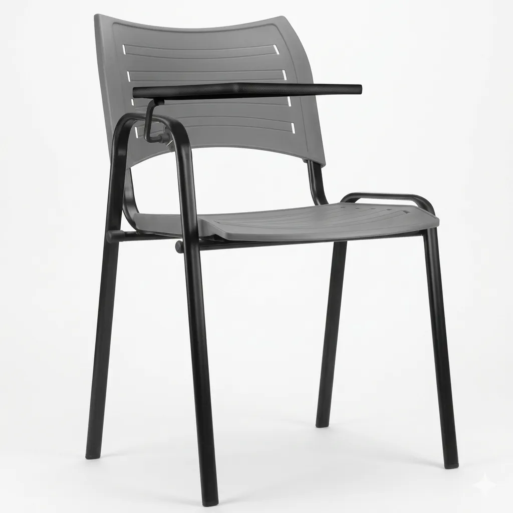 Cadeira Iso Universitária - Prancheta Escamoteável