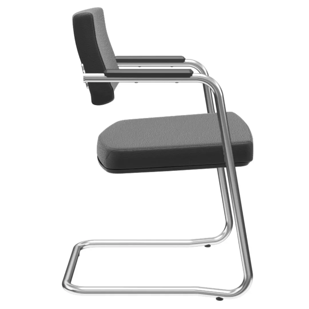 Cadeira Atendimento - Izzi - Cromada