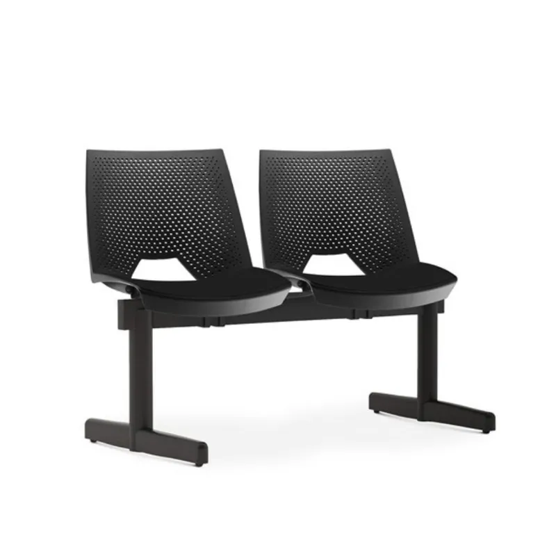 Longarina Polipropileno Strike Black 2 Lugares - Frisokar