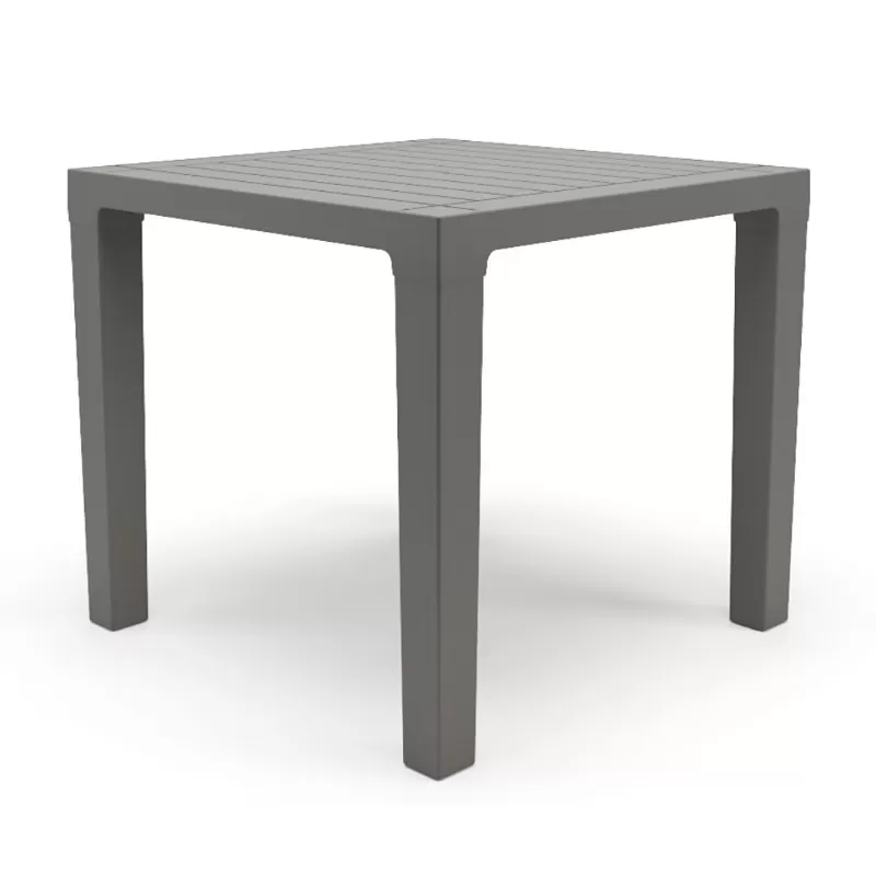 Mesa Quadrada 0,80 X 0,80 Polipropileno - Basalto Mesa Quadrada 0,80 X 0,80 Polipropileno - Basalto
