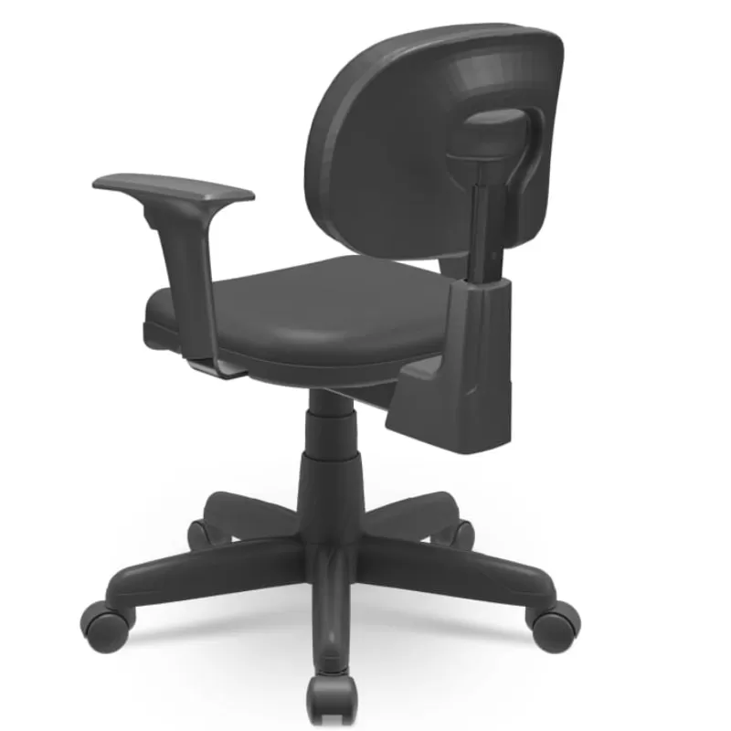 Cadeira Operativa Plus Secretária Ergonômica Com Braço - Backplax - NR 17