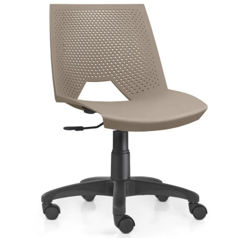 Cadeira Polipropileno Strike Giratória Areia