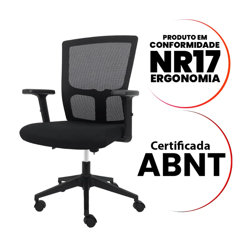 Cadeira Corporativa NR-Pro - Ergonômica