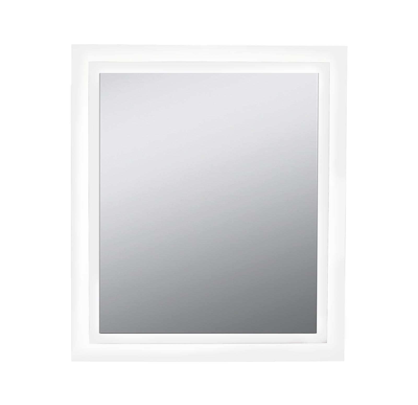 Espelho Cristal Barbearia 92 X 80. - Moldura Branca