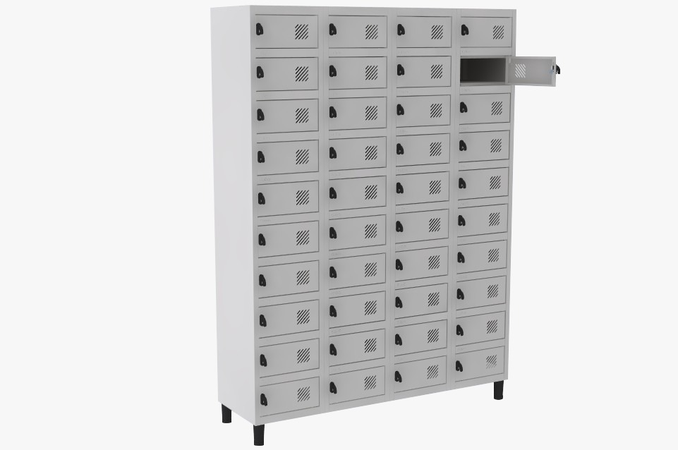 Locker Porta Objetos- 40 Portas | Easylock, Cores Diversas