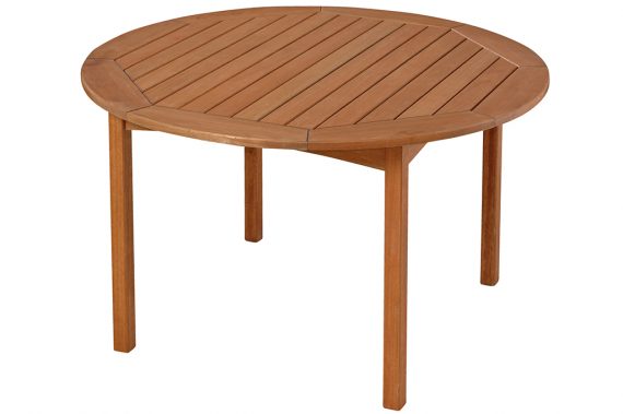  Mesa Ripada Redonda Recanto Ø 120 Cm - Stain Jatobá