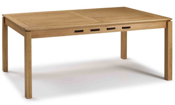  Mesa De Jantar Traço 220x93 Corda Preta - Stain Jatobá